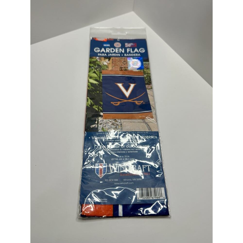 Virginia Cavaliers Logo Garden Flag and Yard Banner